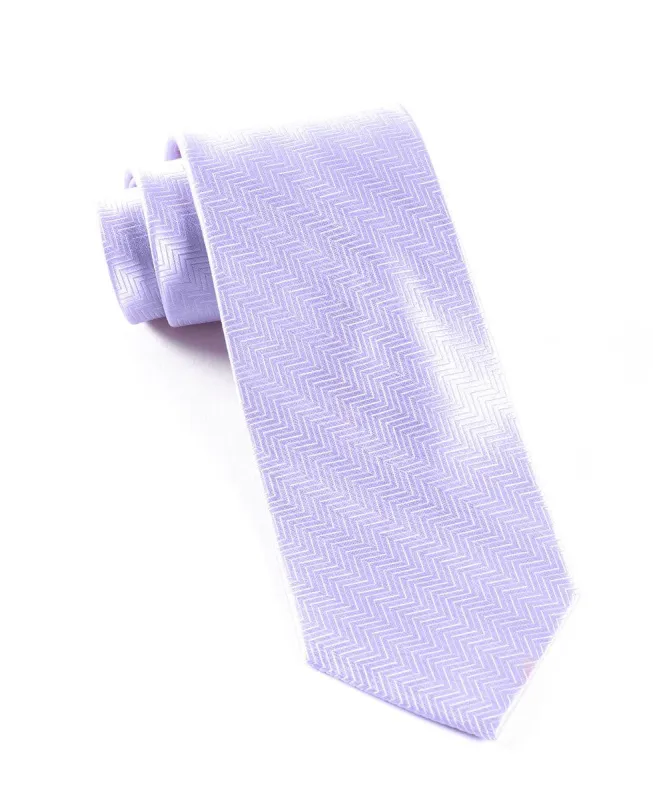 Herringbone Lilac Tie sold by The Tie Bar