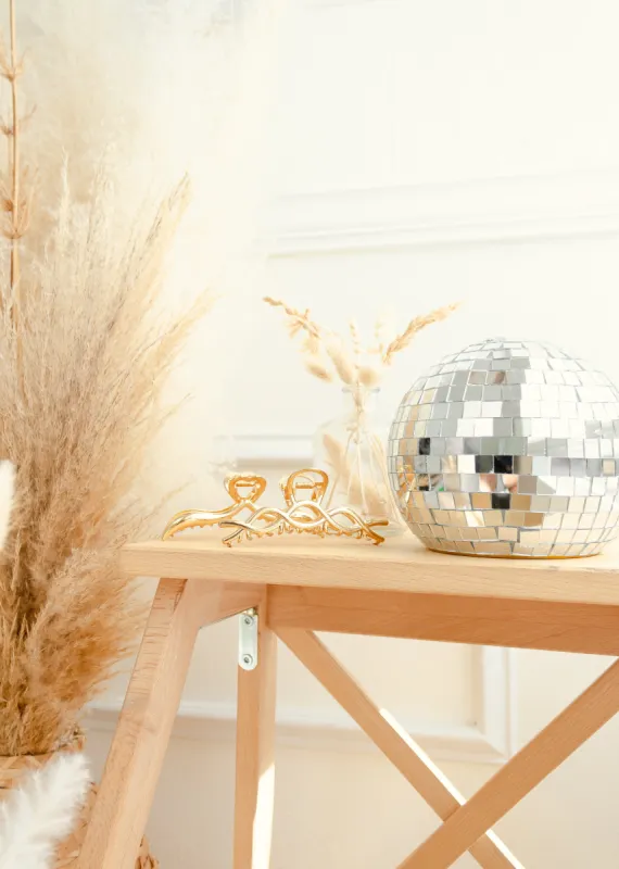 Gold Rush 2 Piece Hair Clip Set sold by The Wanderlust Bazaar