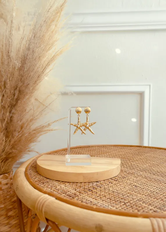 Starry Pearls Dangling Earrings sold by The Wanderlust Bazaar