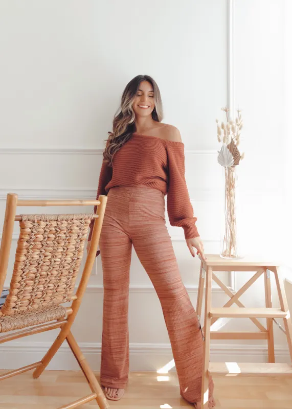 Let’s Wine About It Flared Pants sold by The Wanderlust Bazaar