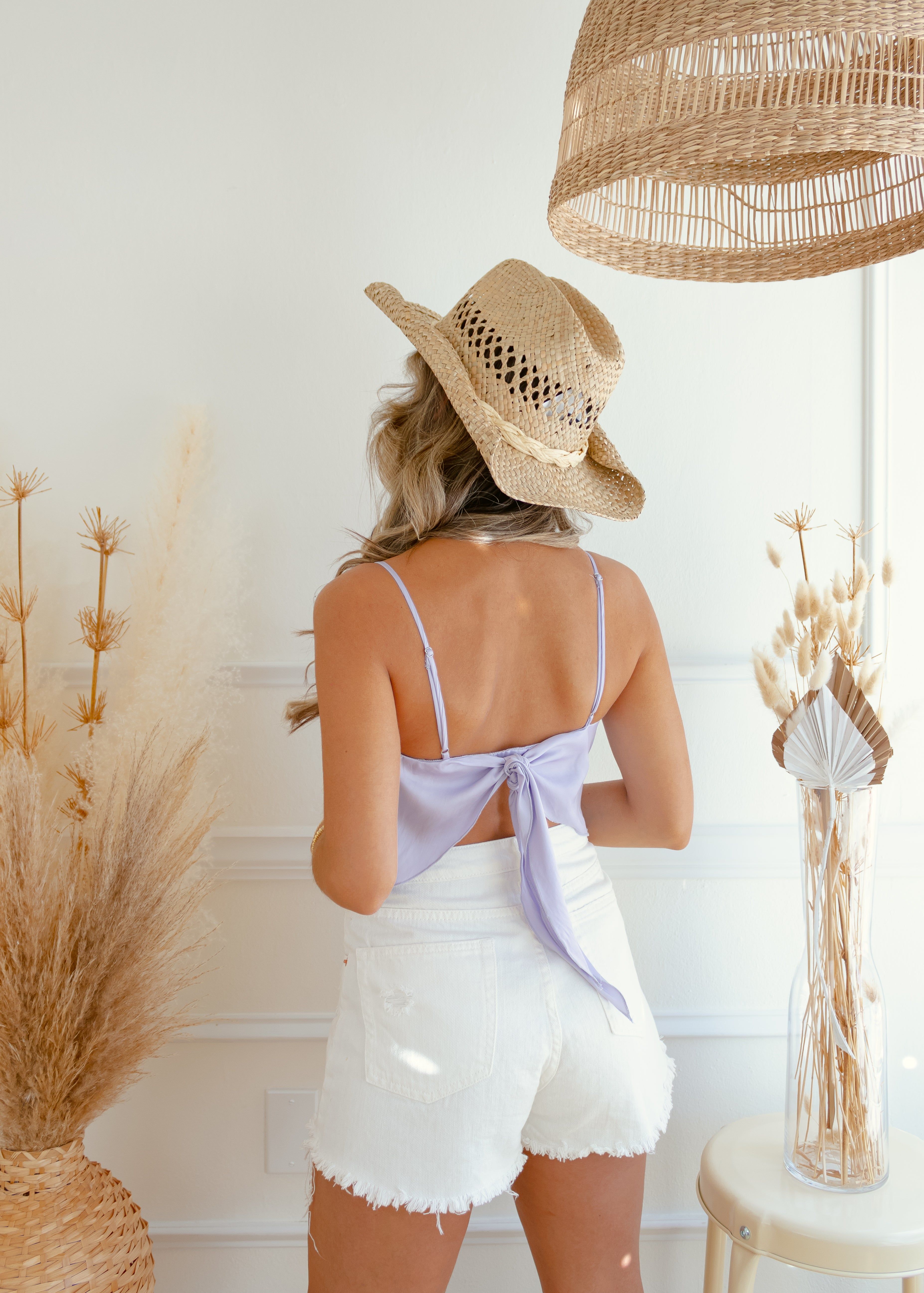 La Isla Lavender Bandana Top sold by The Wanderlust Bazaar product image thumbnail 4