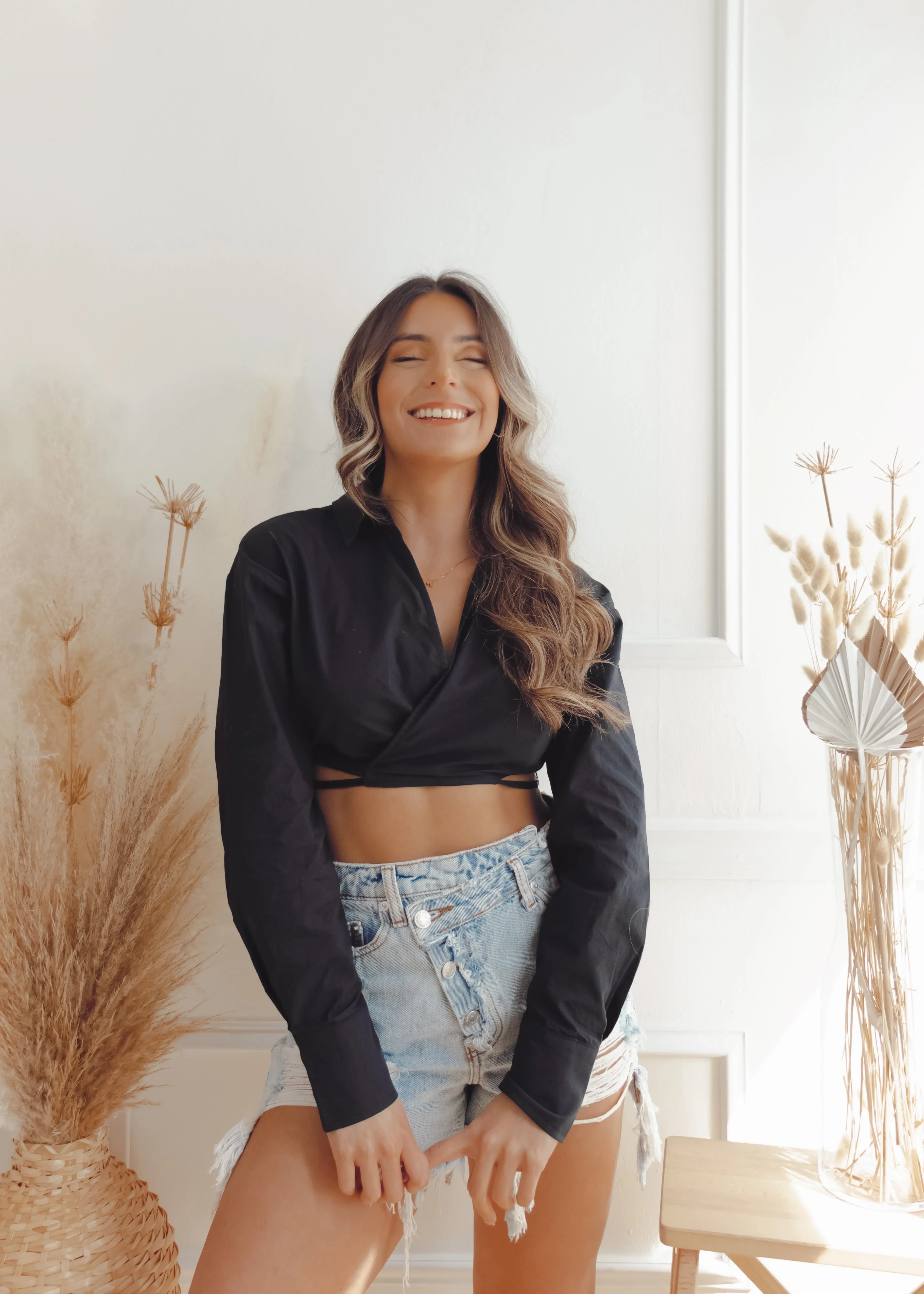Back to Basics Button Down Blouse sold by The Wanderlust Bazaar product image thumbnail 3