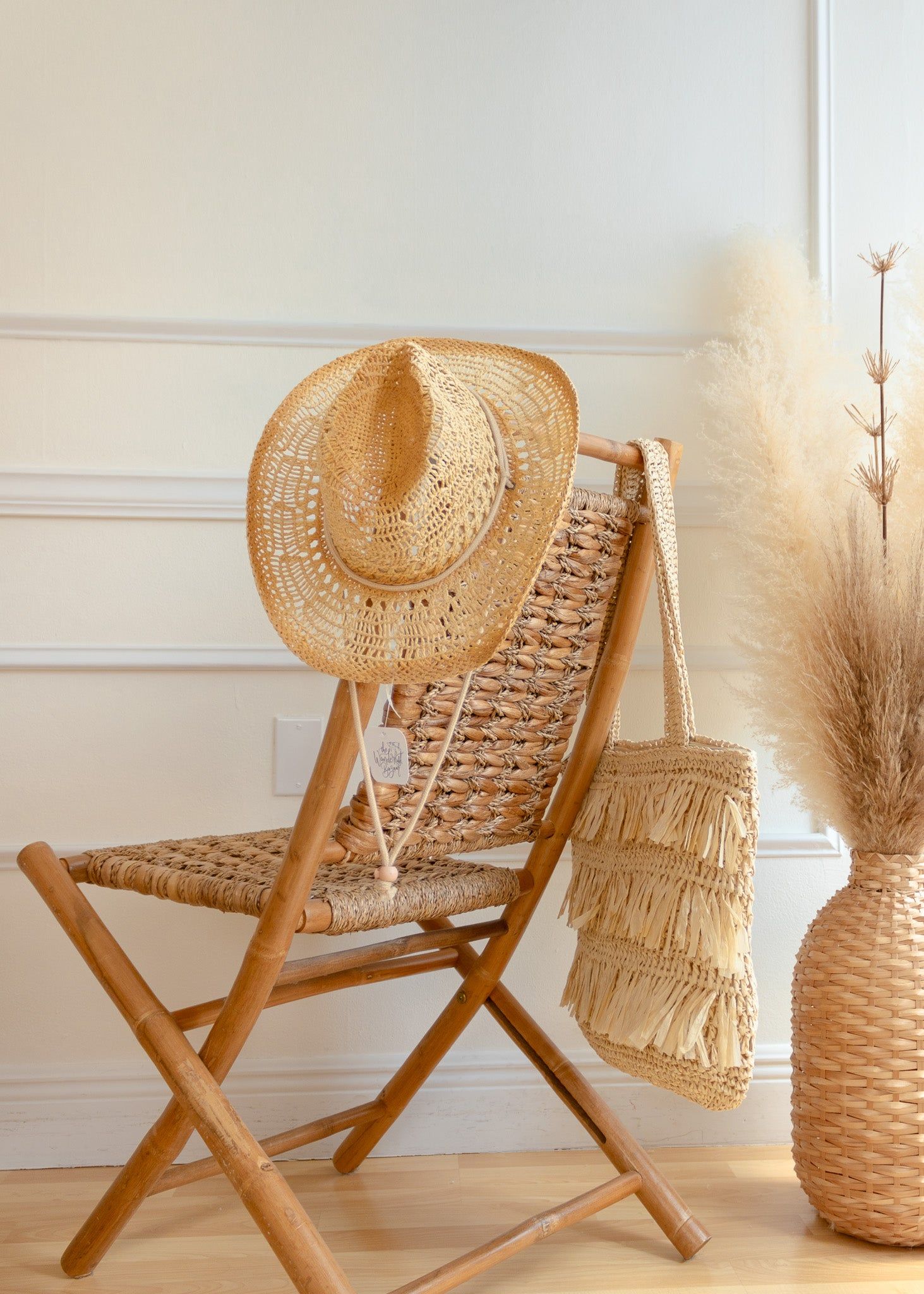 Here Comes The Sun Straw Cowboy Hat sold by The Wanderlust Bazaar product image thumbnail 2
