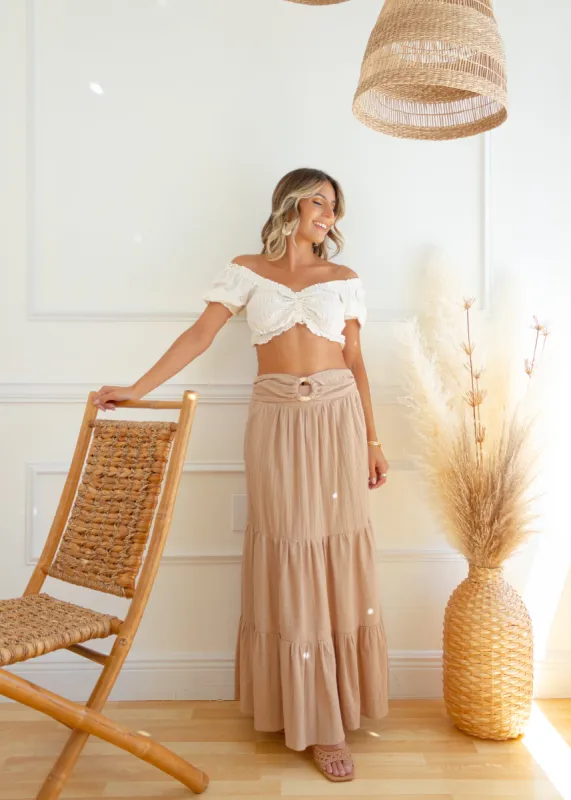 Lake Como Maxi Skirt sold by The Wanderlust Bazaar