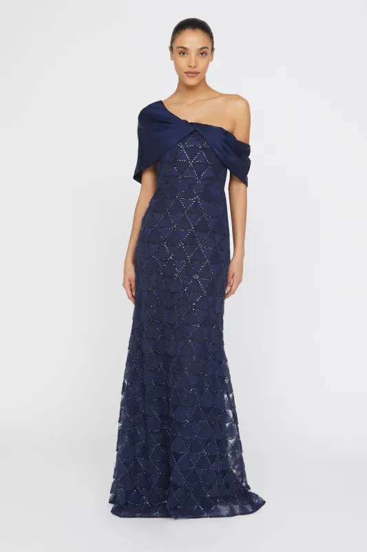 Anabella Textured Tulle Gown sold by Theia