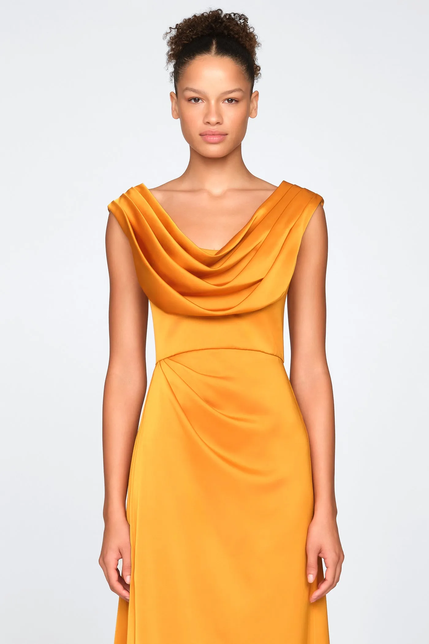 Blair Cowl Draped Gown sold by Theia product image thumbnail 4