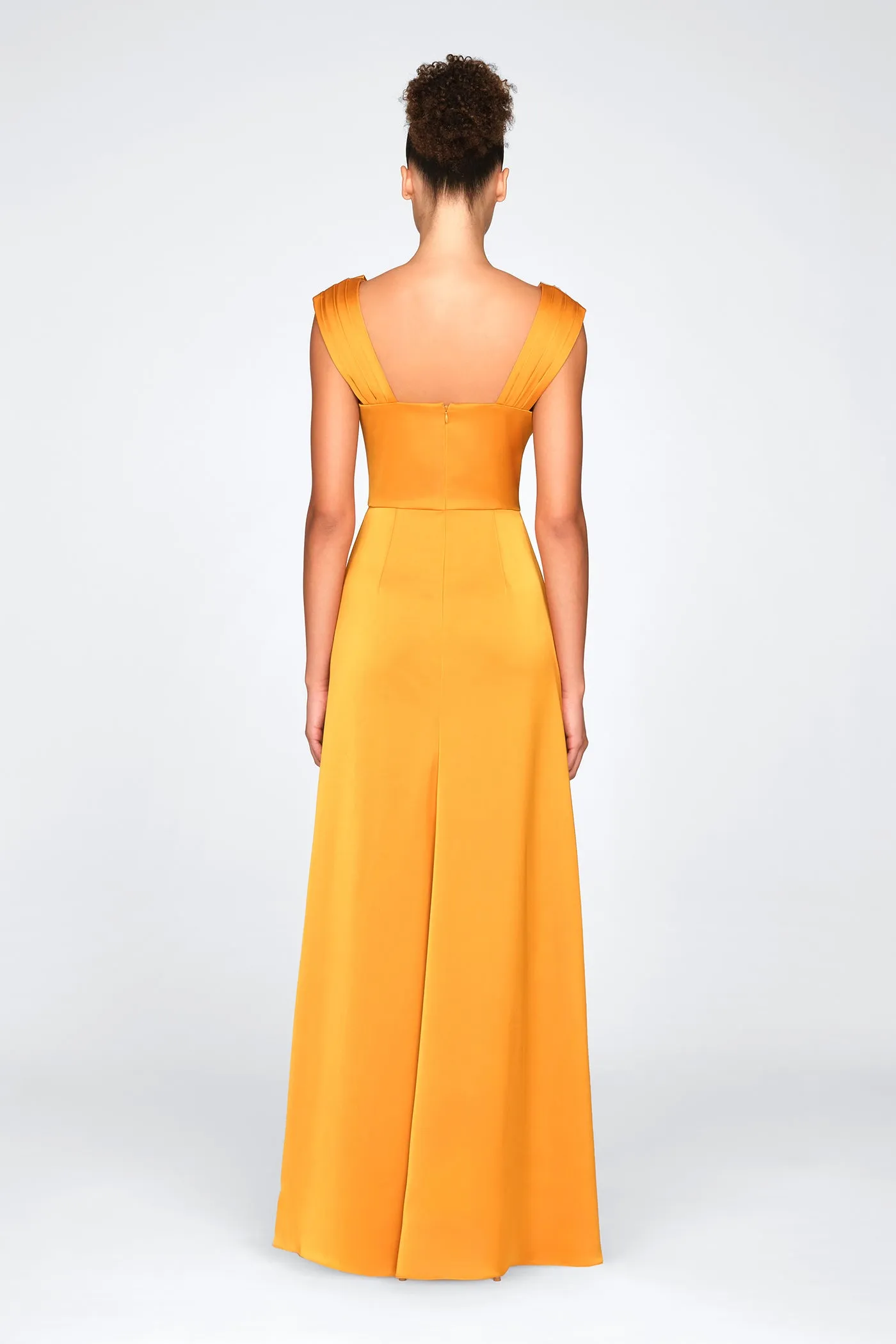 Blair Cowl Draped Gown sold by Theia product image thumbnail 2