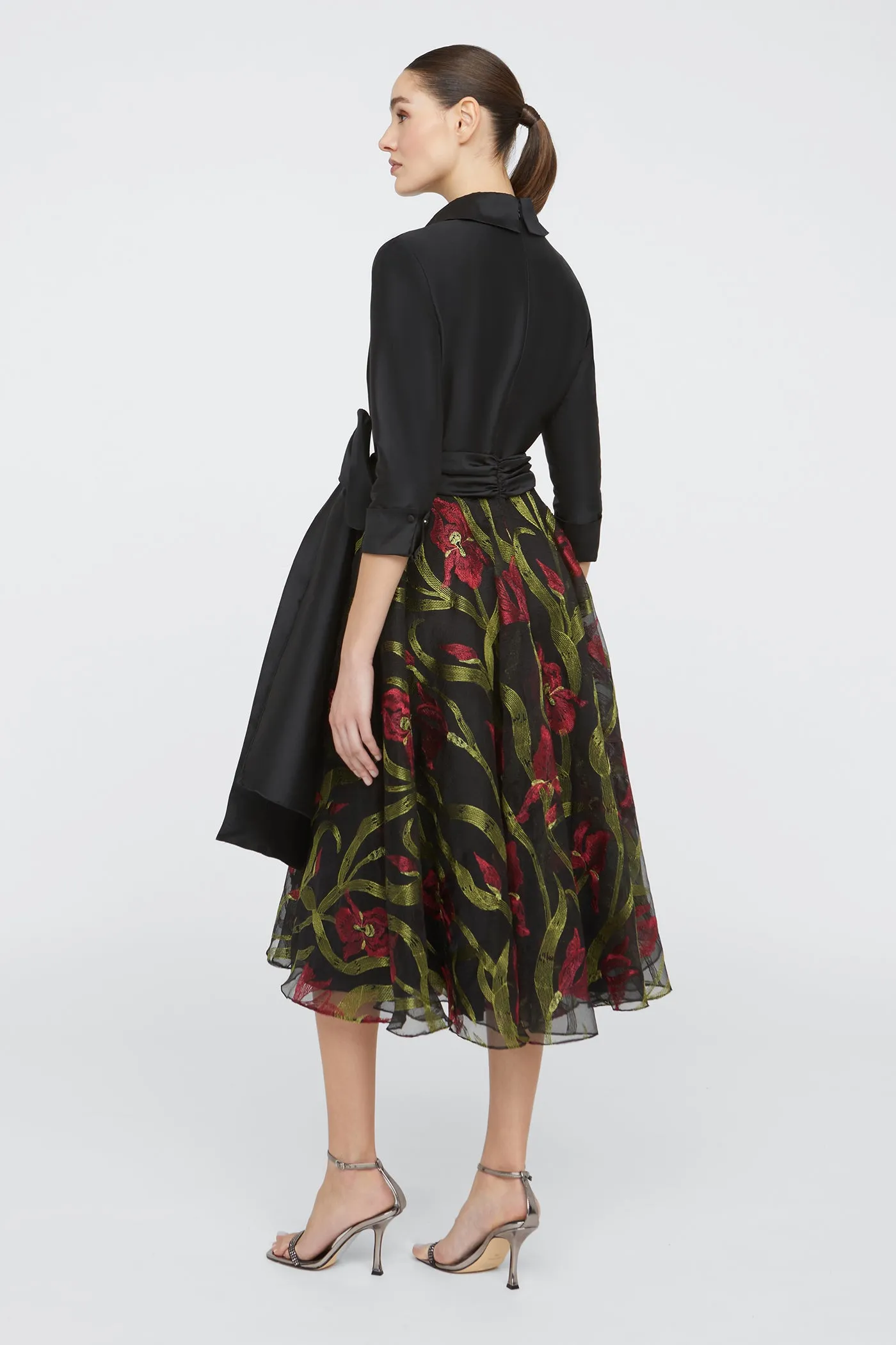 Azura Shirt Dress sold by Theia product image thumbnail 2