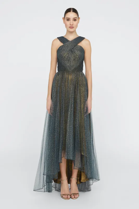 Linda Halter Neck Gown made by Theia