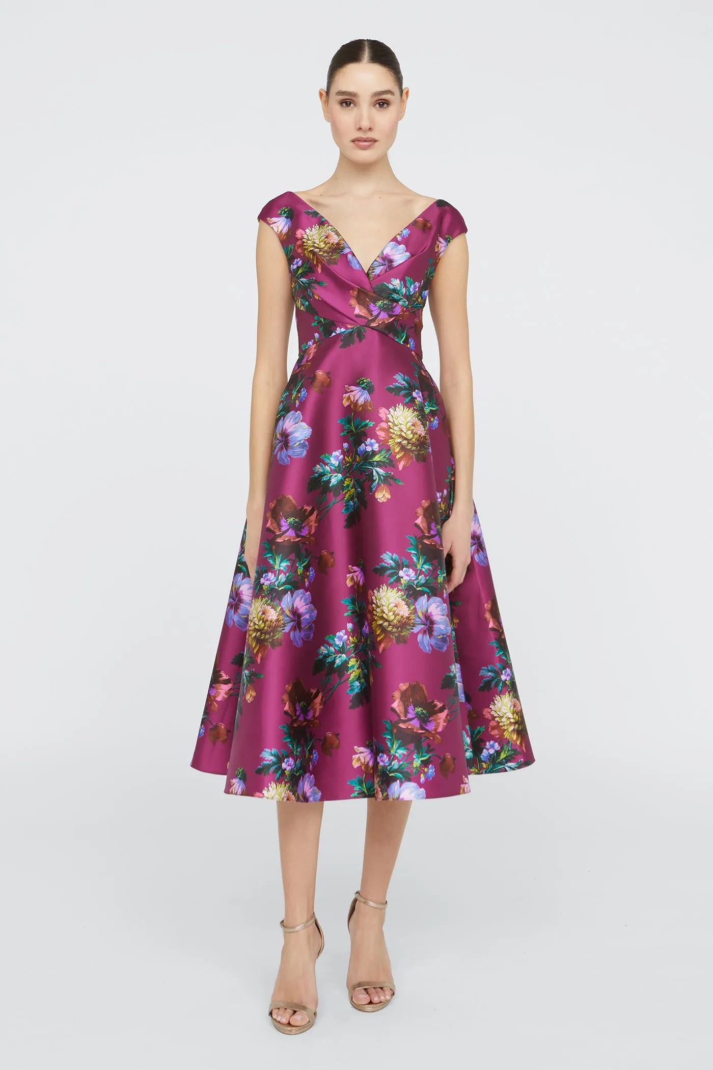 Kadence V Neck Dress sold by Theia