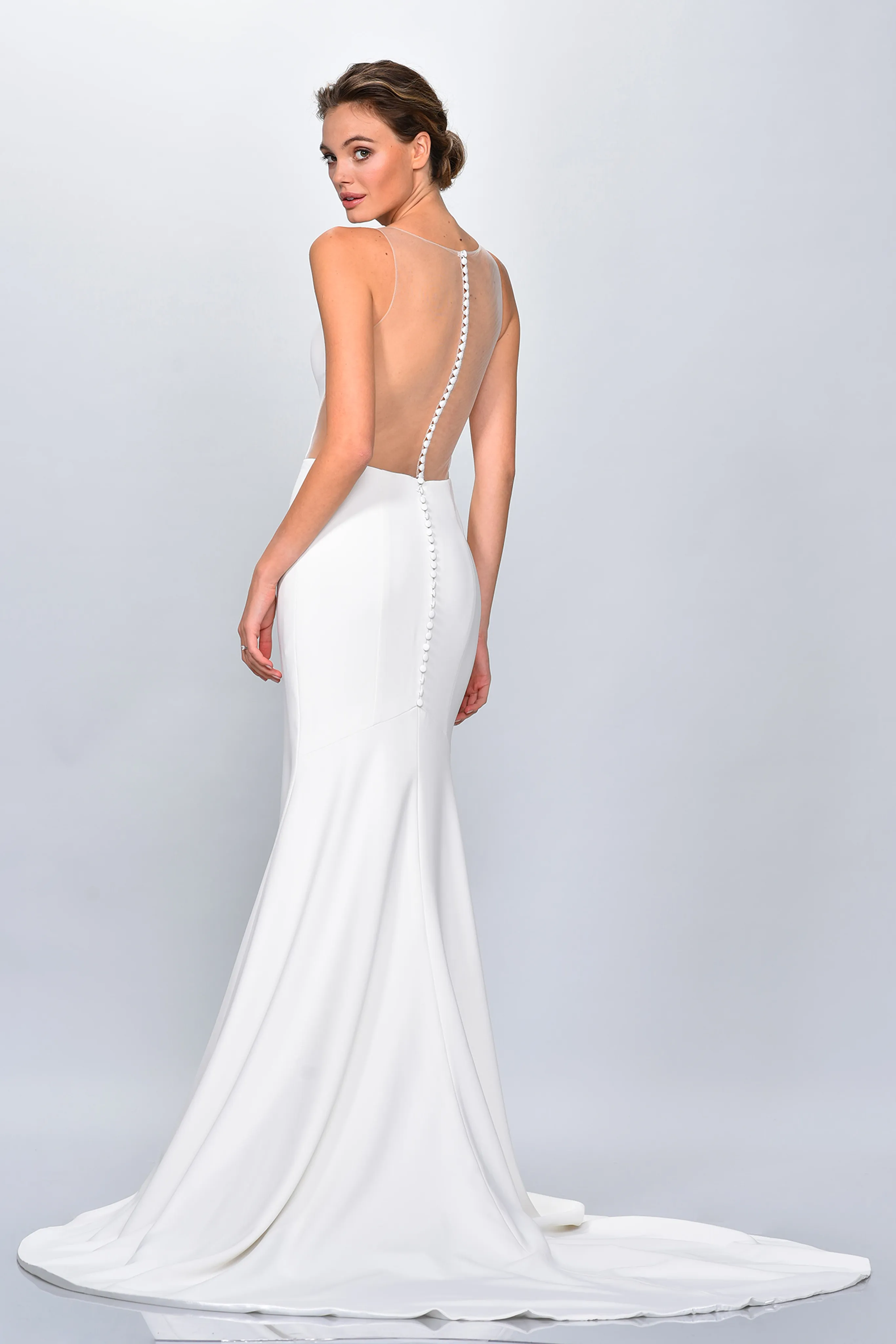 Lotus Gown sold by Theia product image thumbnail 2