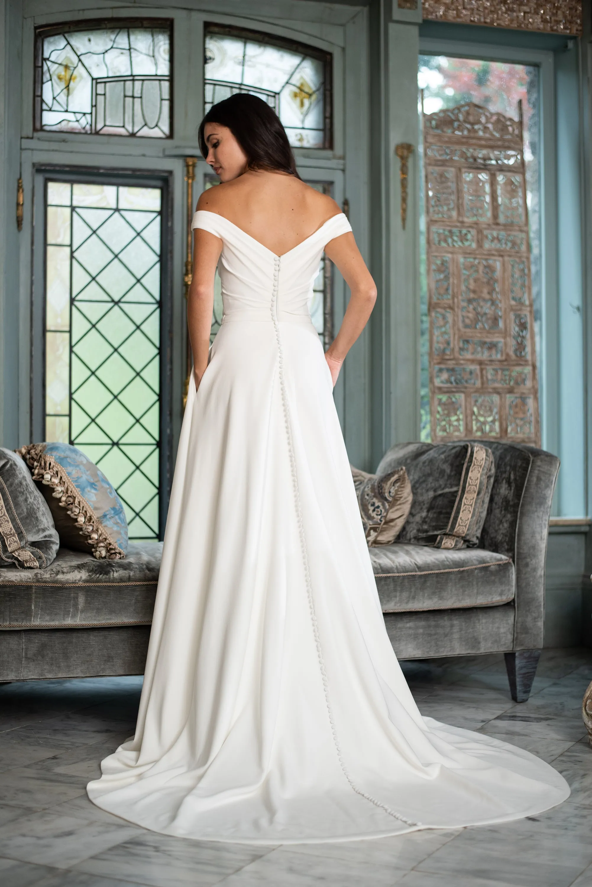 Marisol Gown sold by Theia product image thumbnail 2