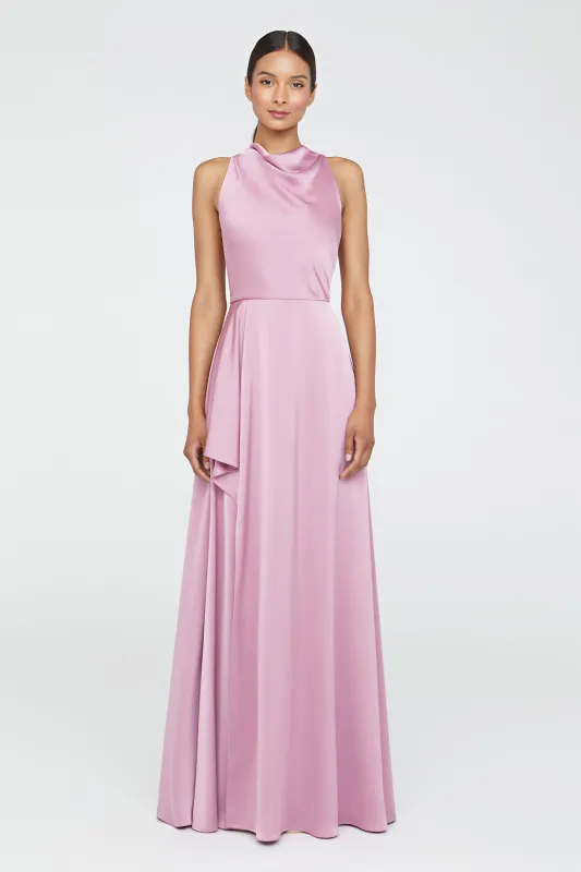 Amara Cowl Drape Gown sold by Theia