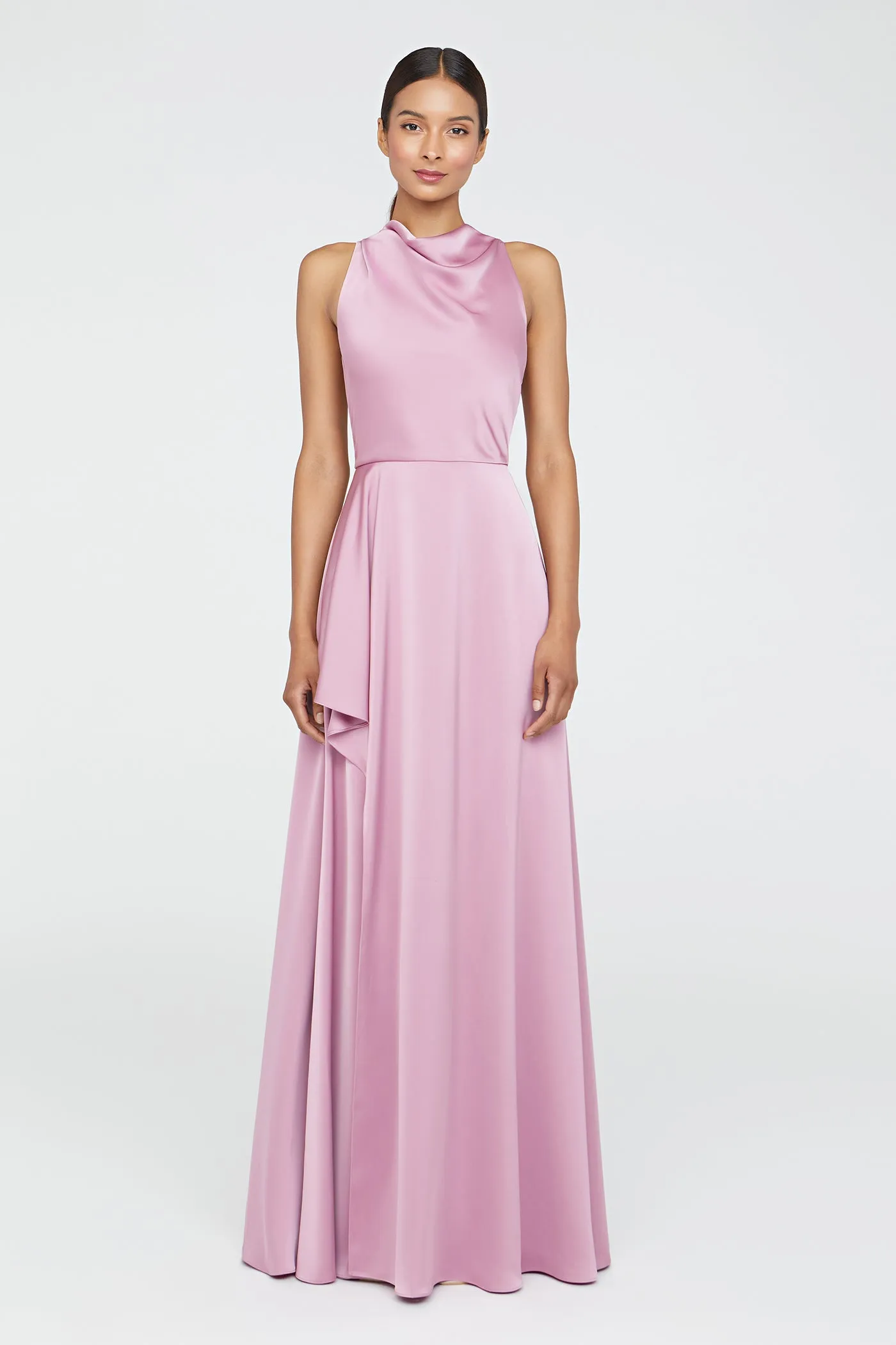 Amara Cowl Drape Gown sold by Theia