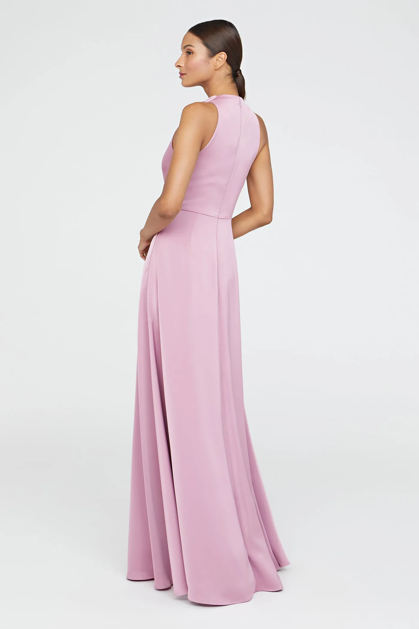 Amara Cowl Drape Gown sold by Theia product image thumbnail 2
