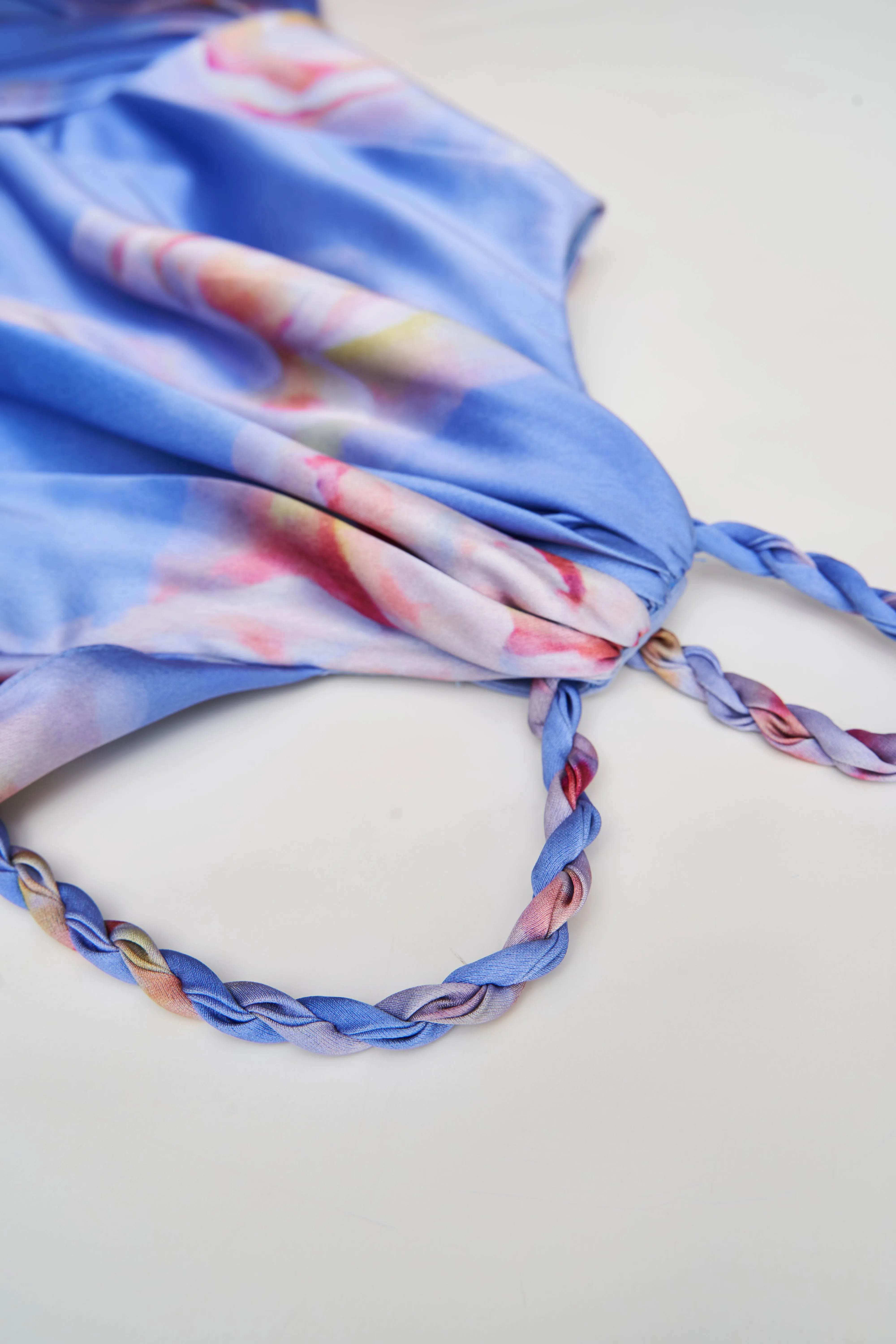 Yannah Wrap Cocktail Dress sold by Theia product image thumbnail 5