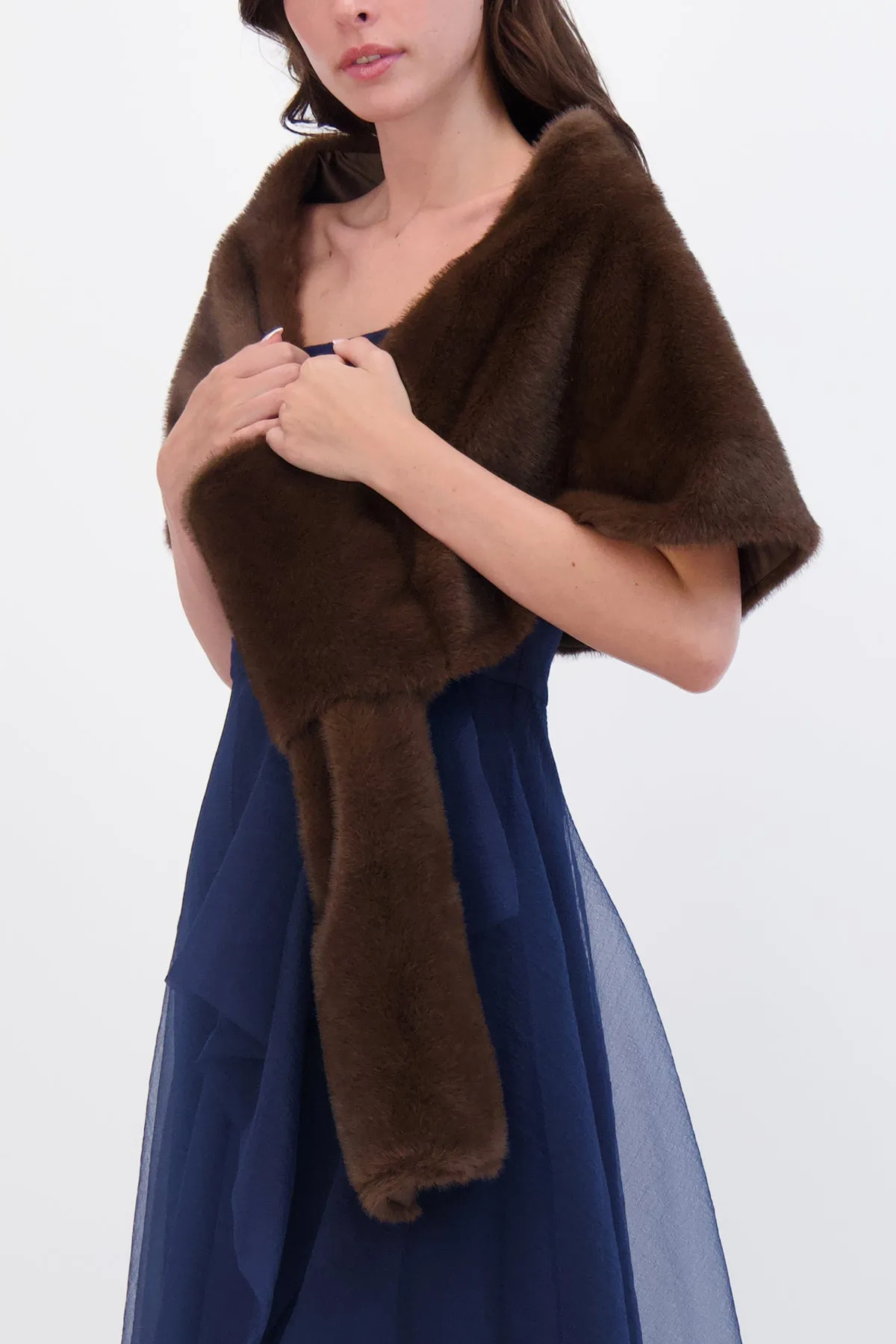 Fur-Free Mink Stole sold by Theia product image thumbnail 4
