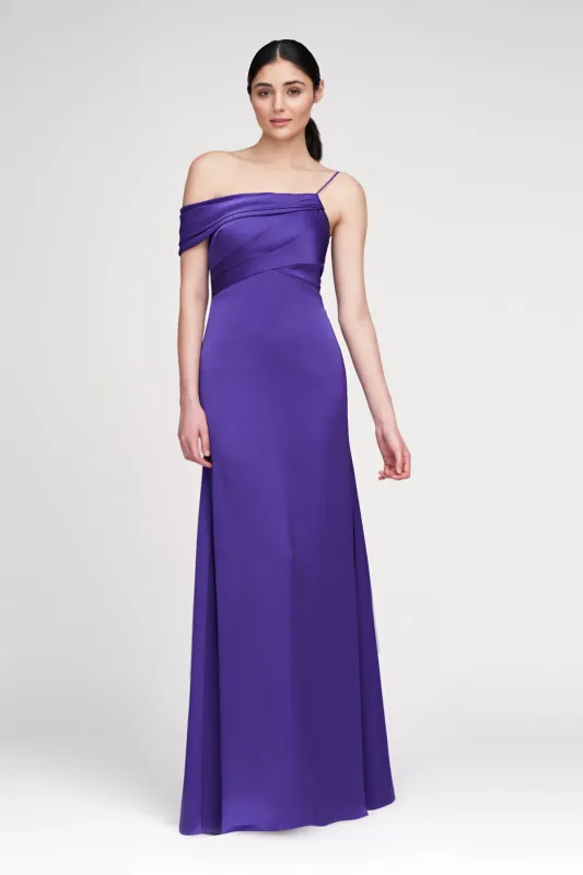 Alaina One Shoulder Gown sold by Theia
