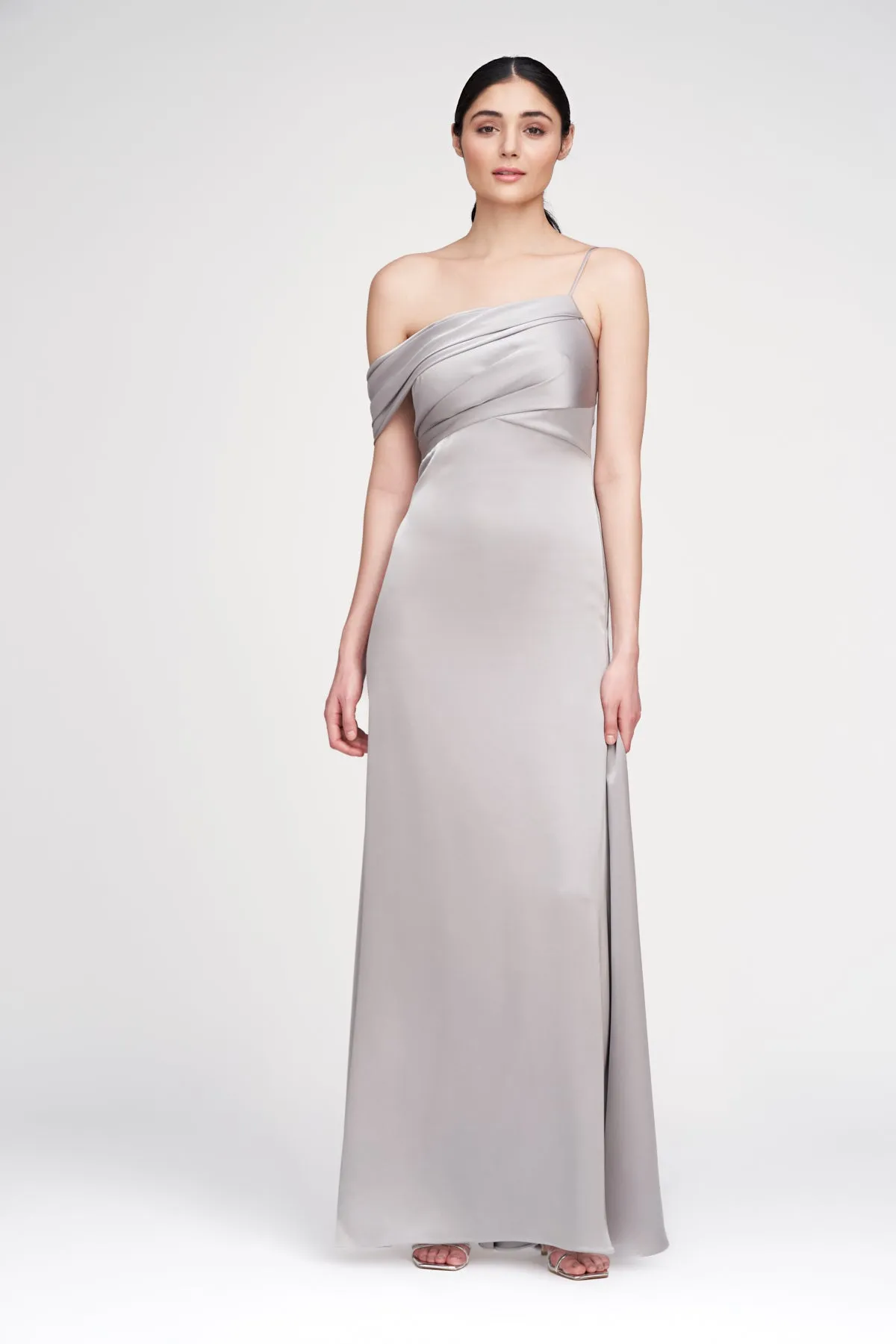 Alaina One Shoulder Gown sold by Theia product image thumbnail 4