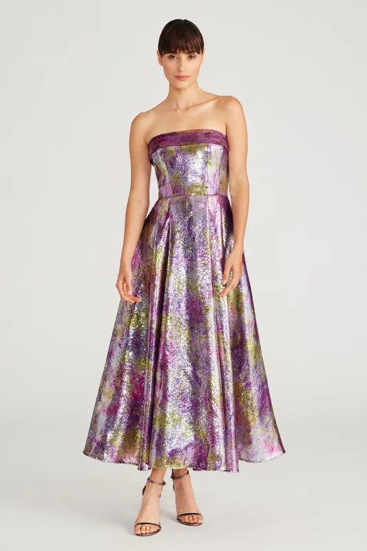 Eve Strapless Sequin Dress sold by Theia