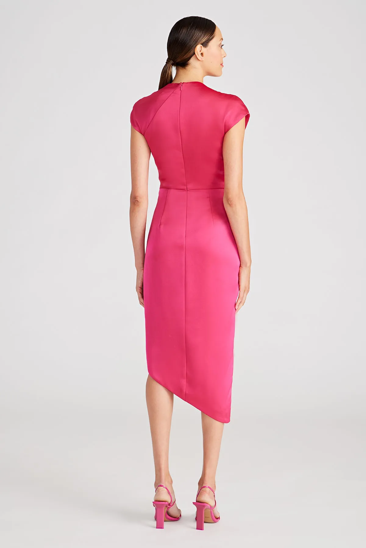 Vera Asymmetric Cocktail Dress sold by Theia product image thumbnail 2
