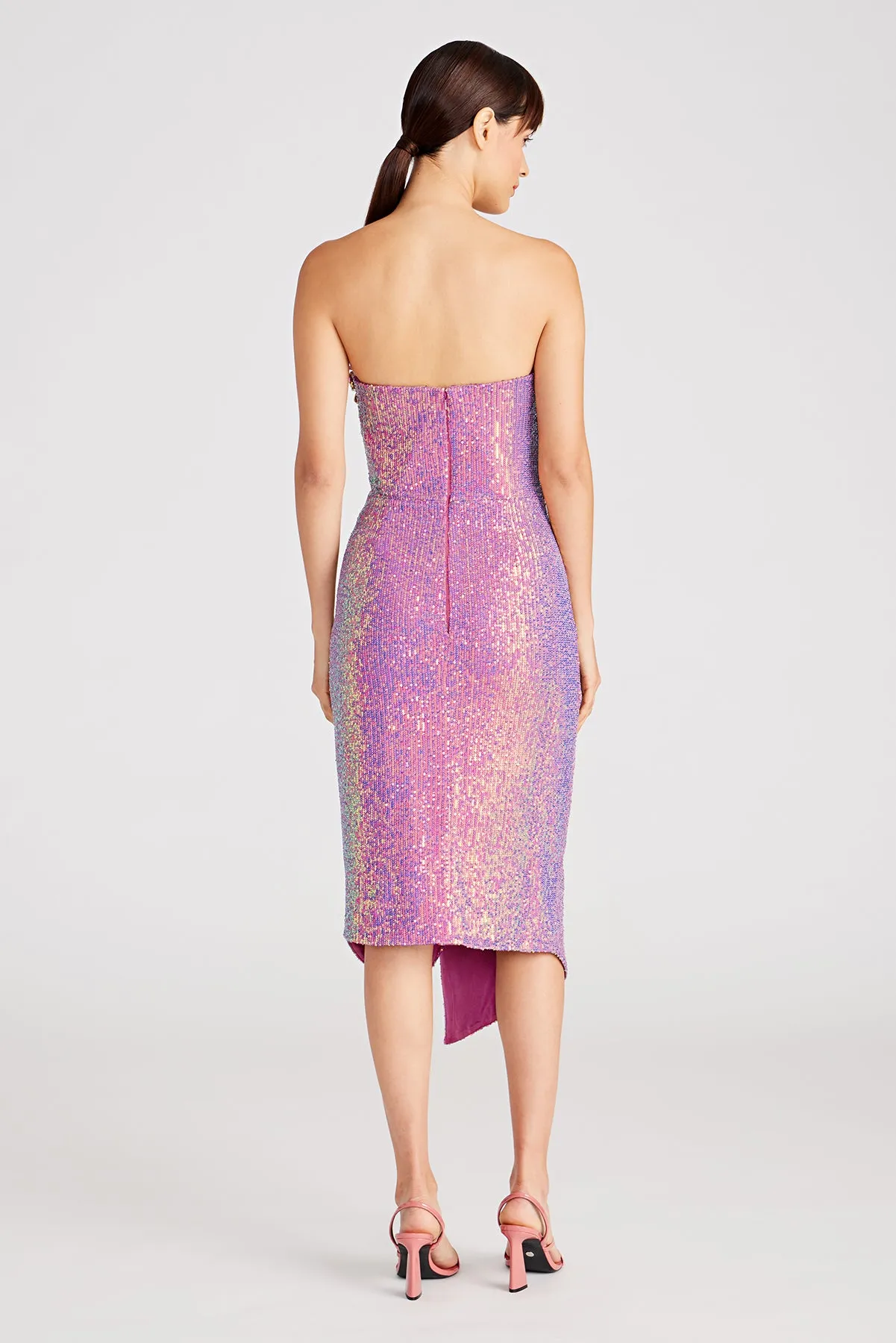 Annika Twist Cocktail Dress sold by Theia product image thumbnail 2