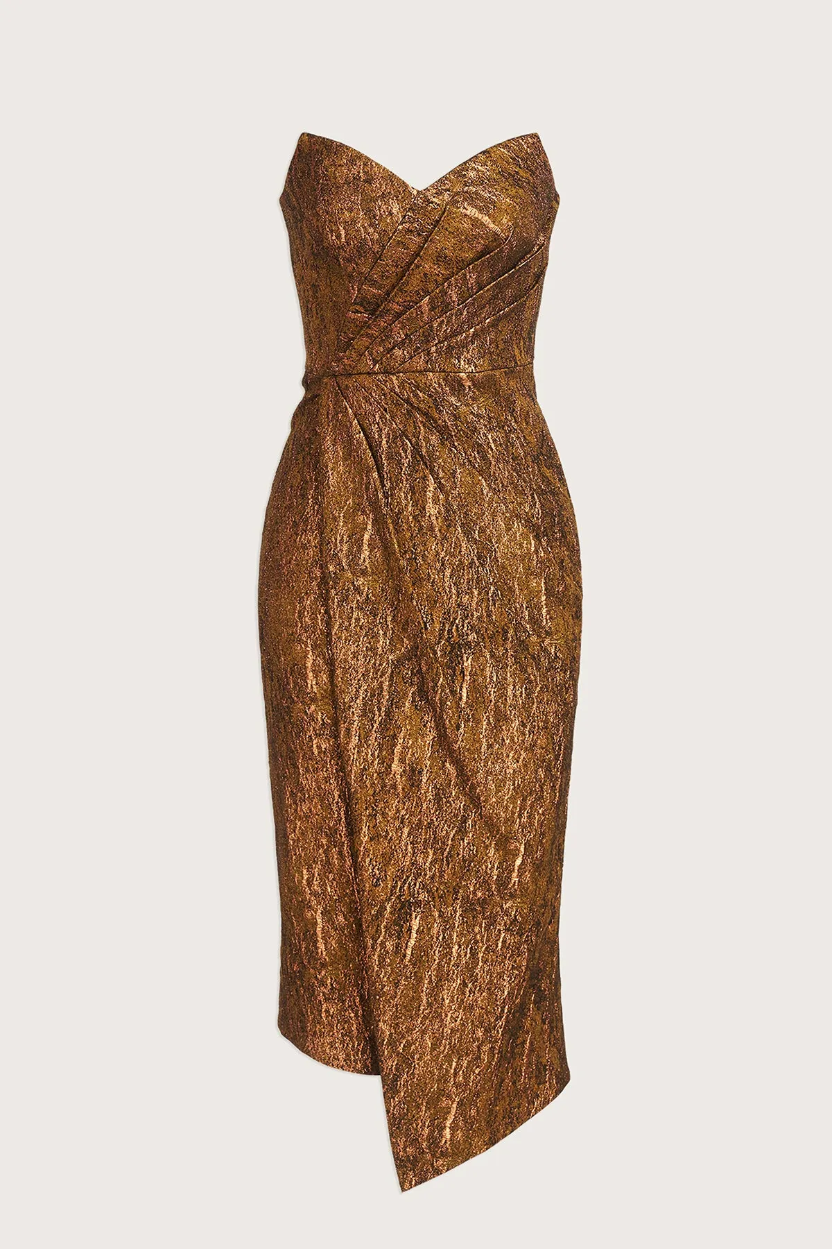 Marcy Strapless Cocktail Dress sold by Theia product image thumbnail 5