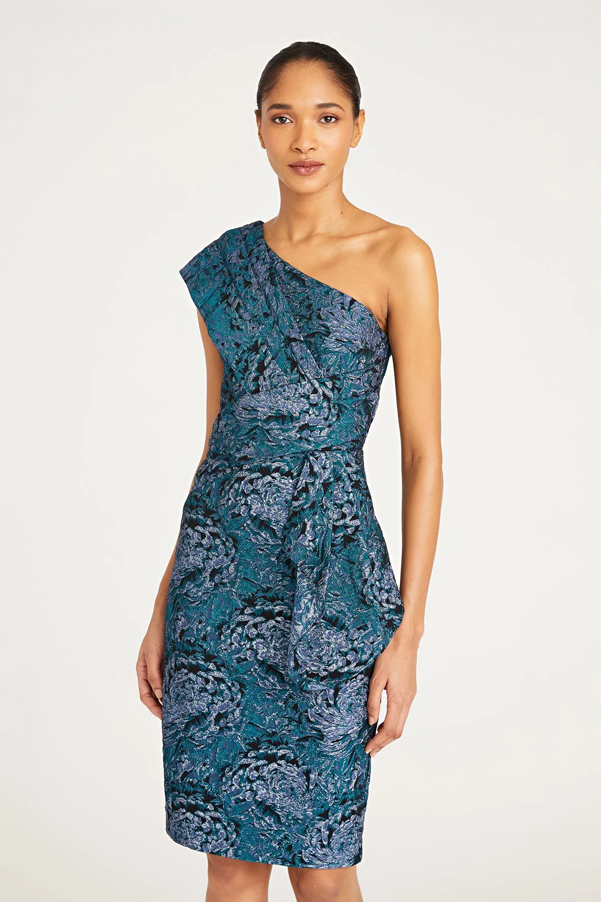 Violetta Fitted Cocktail Dress sold by Theia product image thumbnail 4