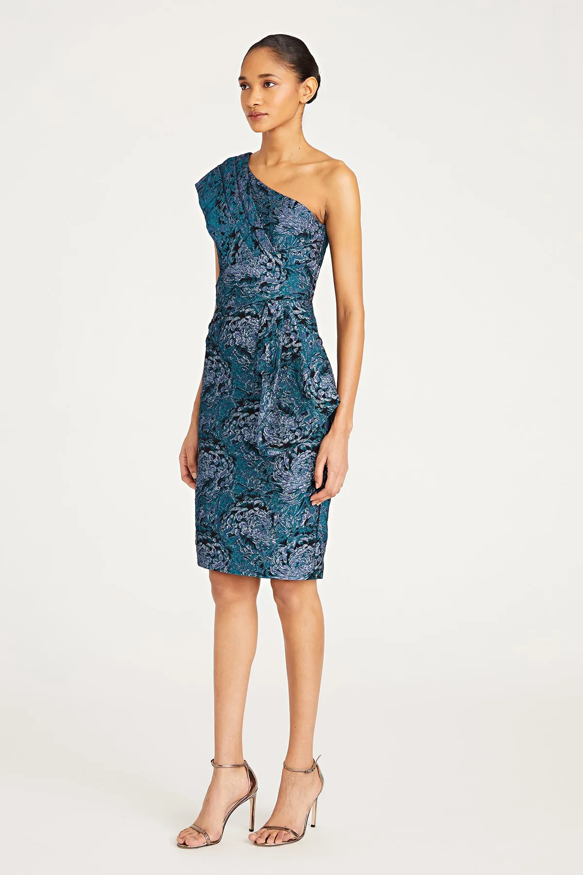 Violetta Fitted Cocktail Dress sold by Theia product image thumbnail 3