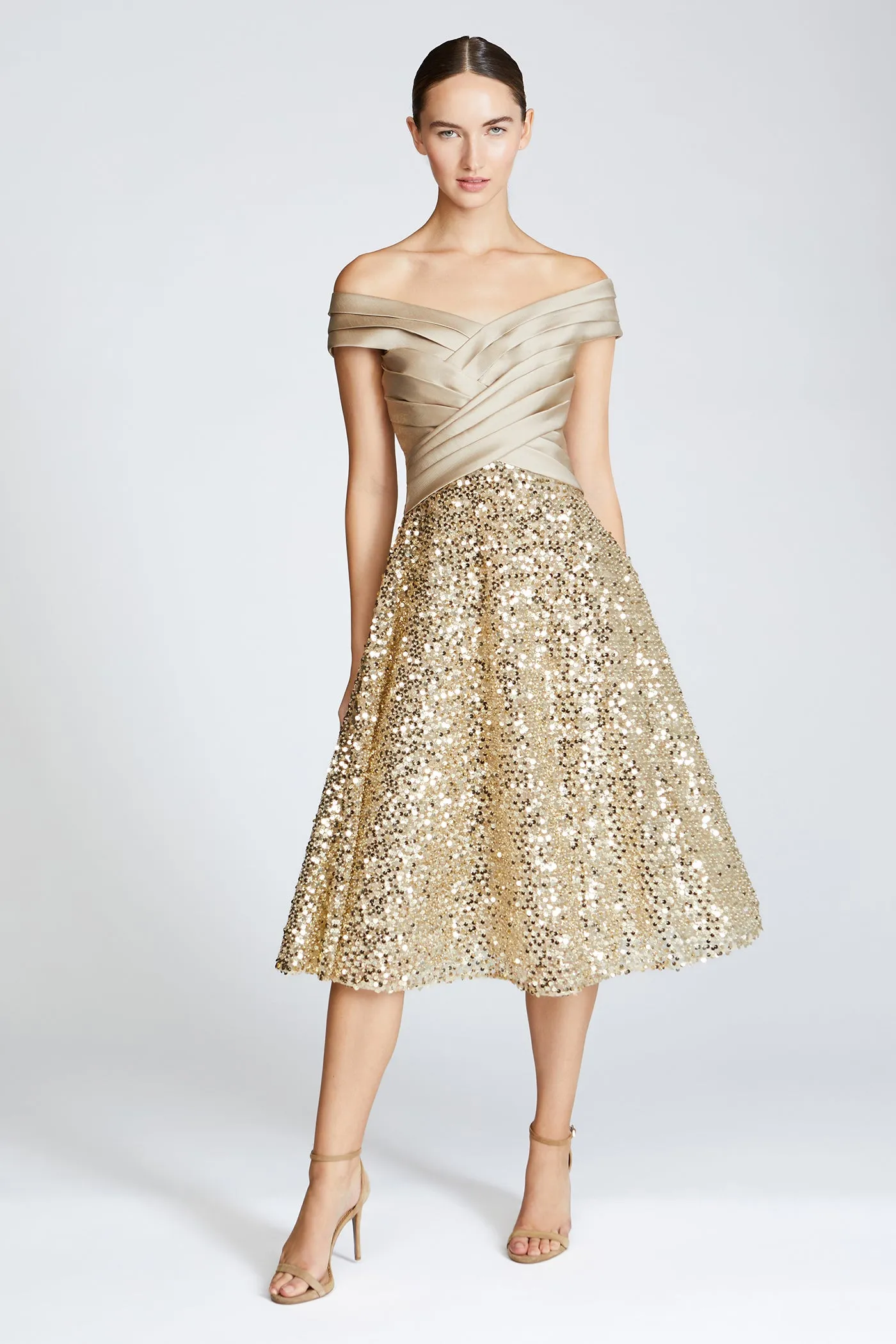 Brandy Sequin Cocktail Dress sold by Theia