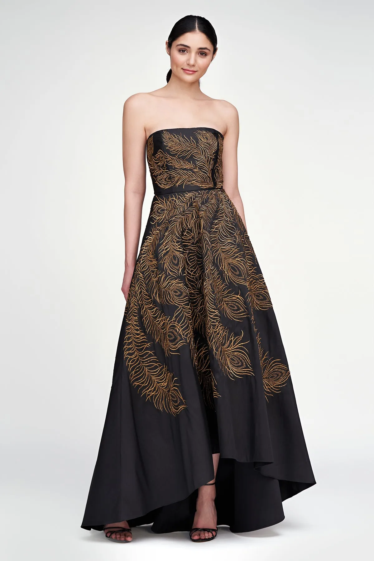 Erica Feather Embroidered Gown sold by Theia