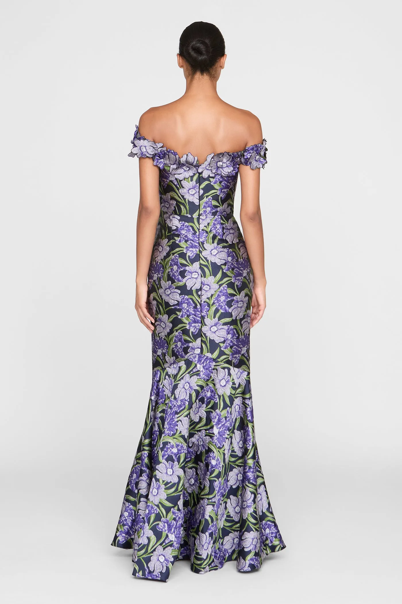 Olyssia Fit And Flare Gown sold by Theia product image thumbnail 3