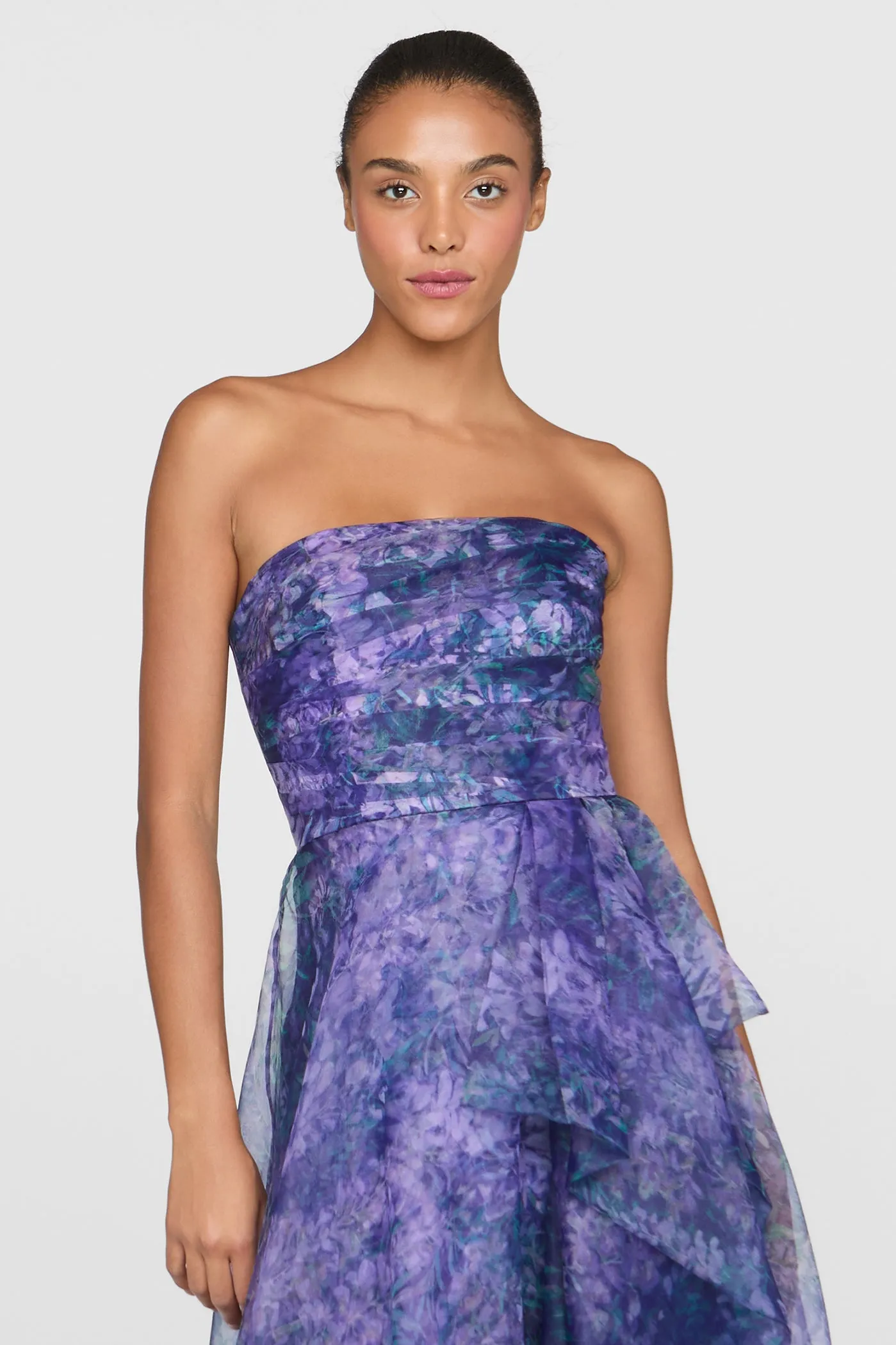 Fahreta Strapless Gown sold by Theia product image thumbnail 4