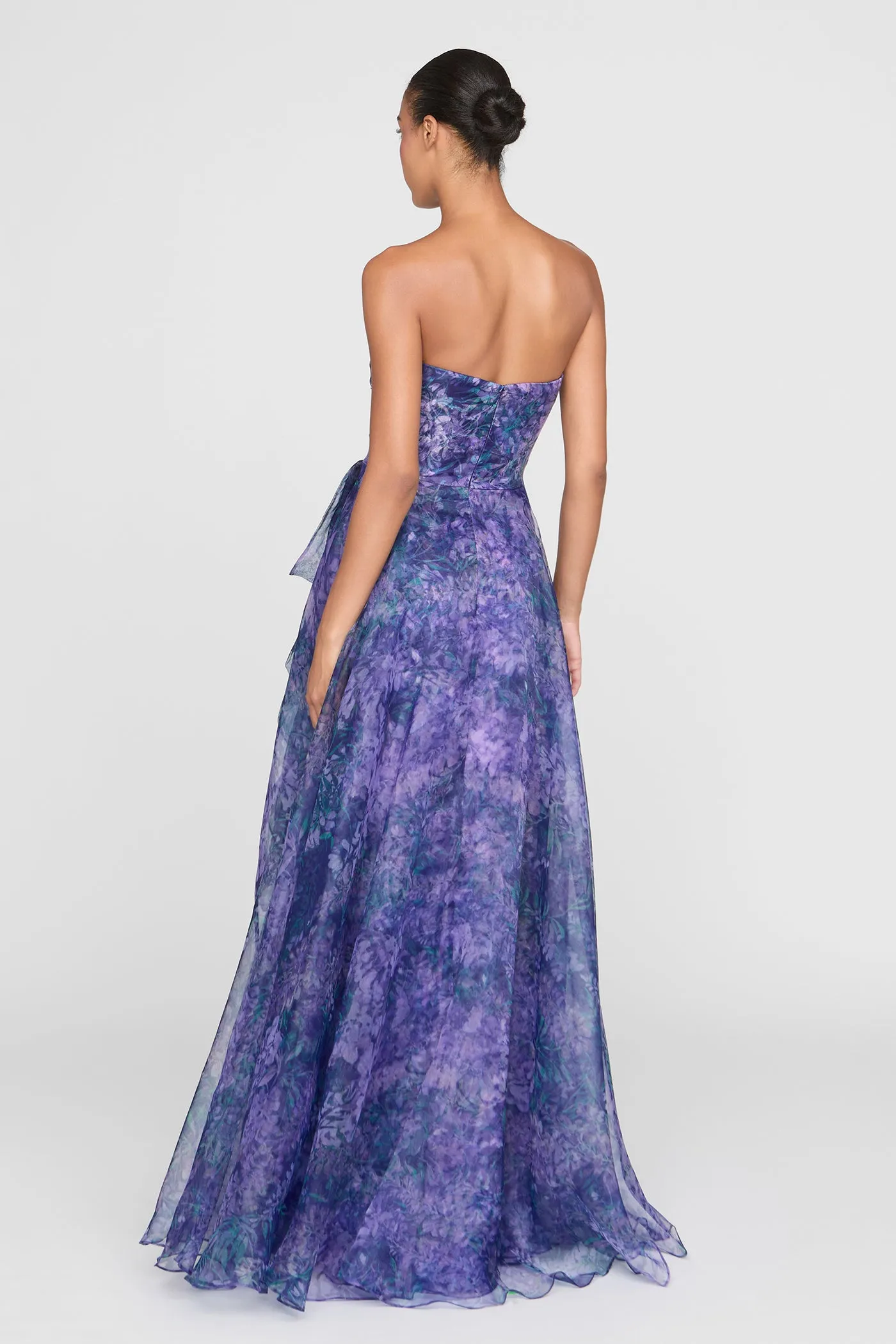 Fahreta Strapless Gown sold by Theia product image thumbnail 2
