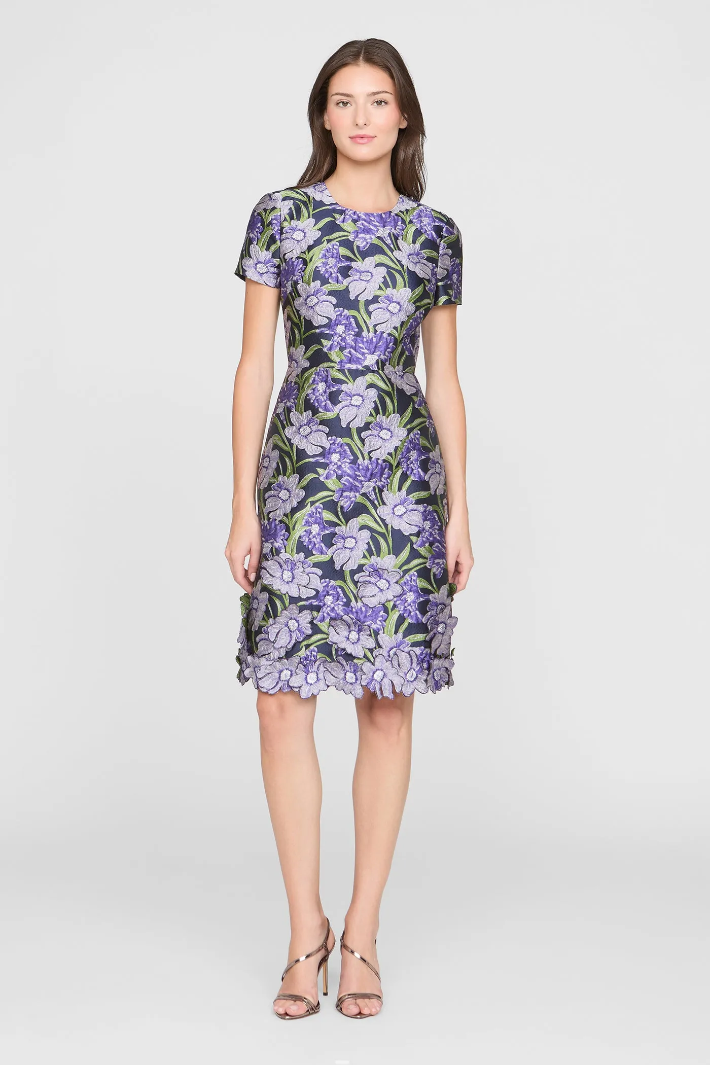 Serenza Jacquard Dress sold by Theia