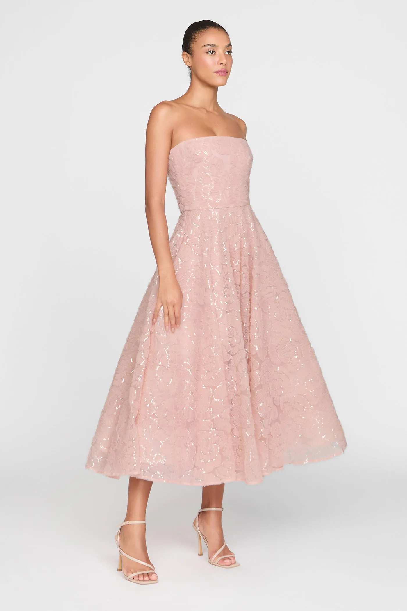 Selina Strapless Cocktail sold by Theia product image thumbnail 3
