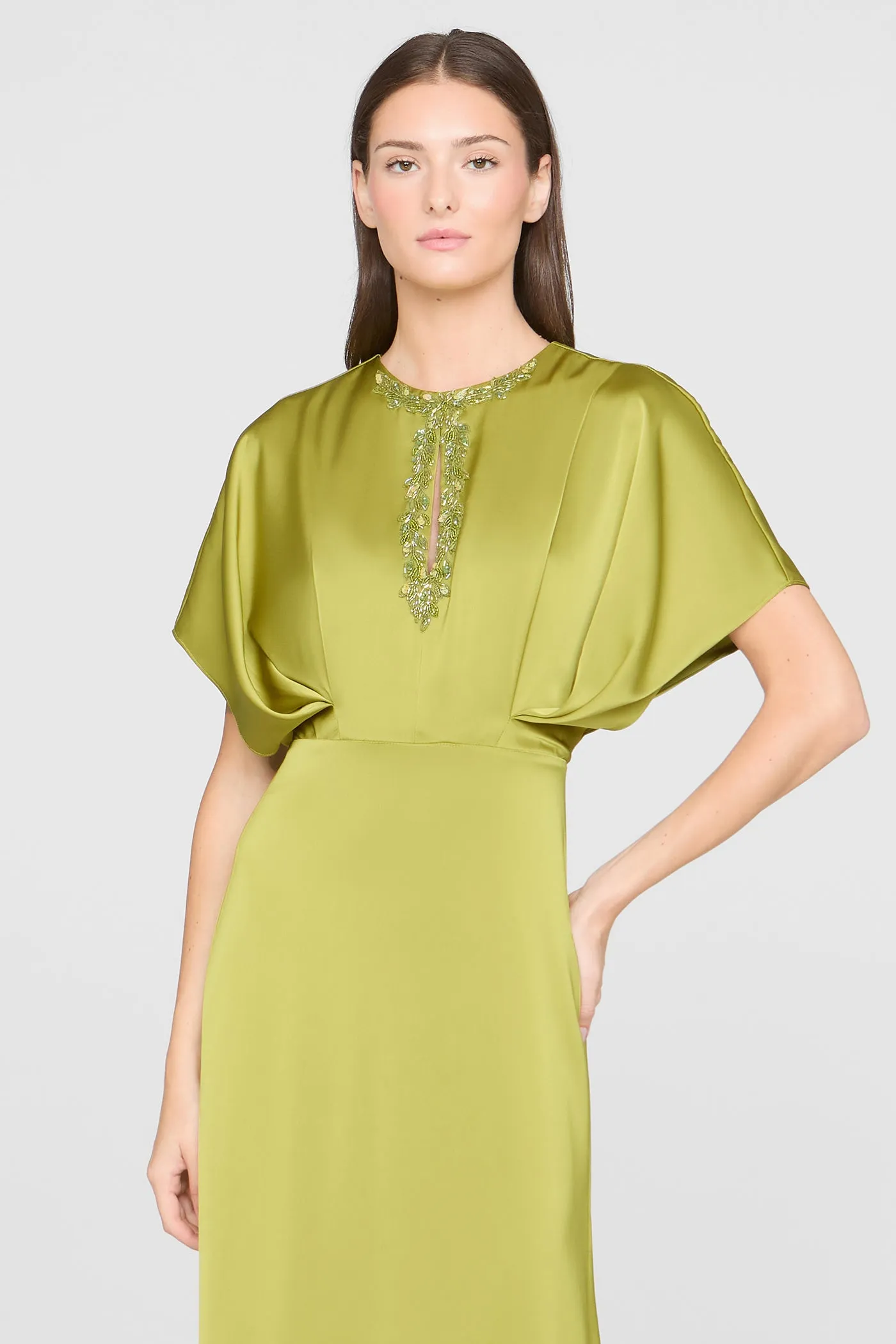 Fern Fit And Flare Gown sold by Theia product image thumbnail 4