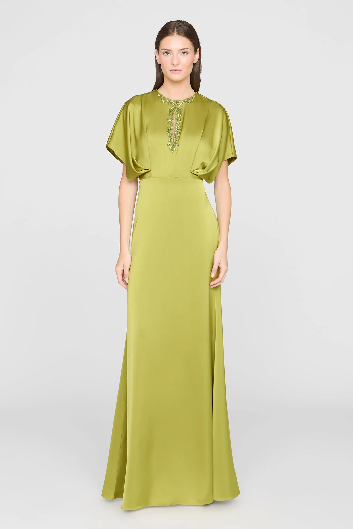 Fern Fit And Flare Gown sold by Theia