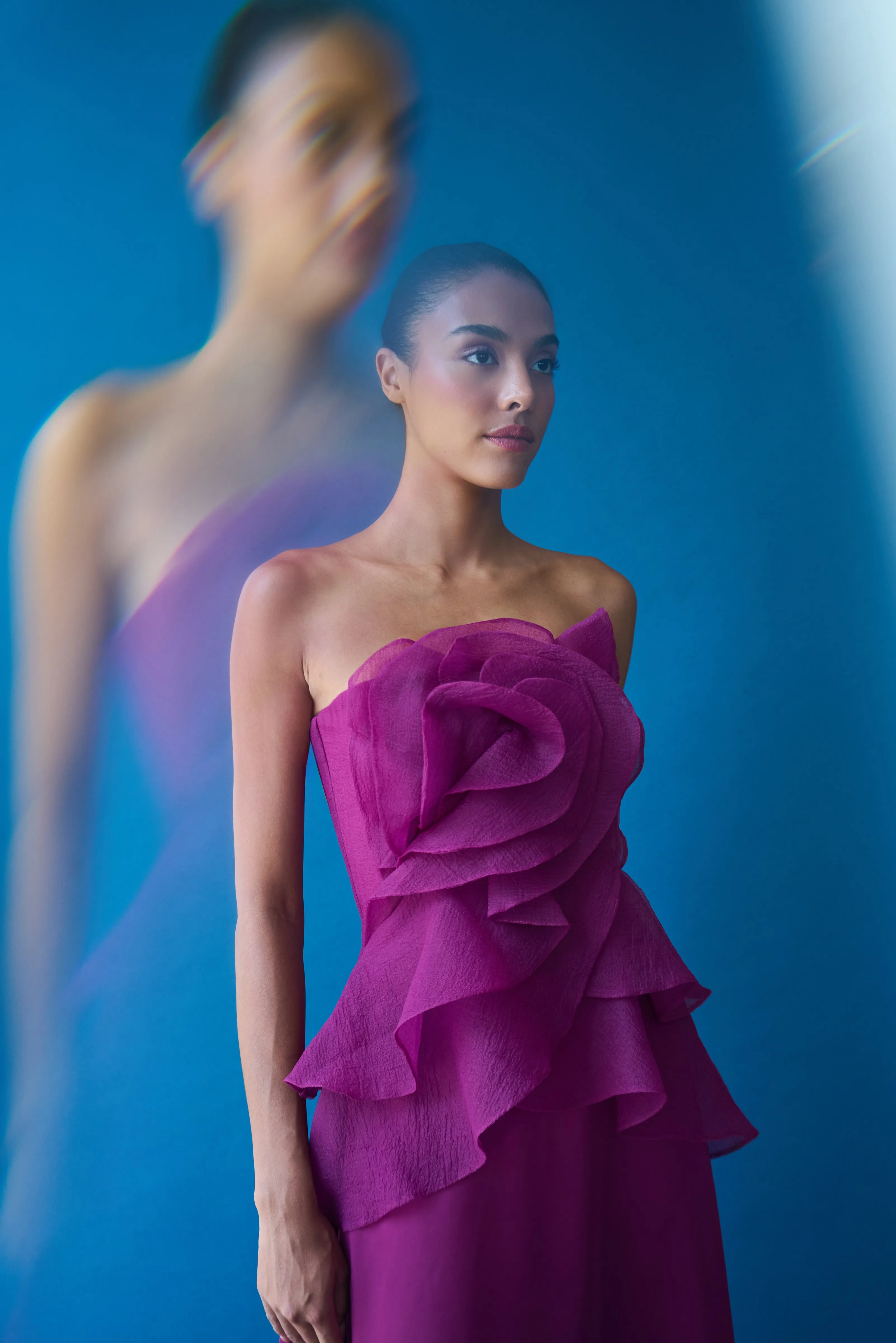 Victoria Draped Rose Cocktail sold by Theia product image thumbnail 2