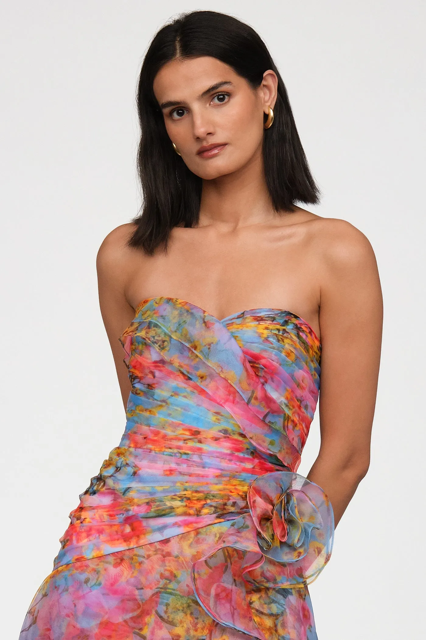 Eloise High Low Gown sold by Theia product image thumbnail 4