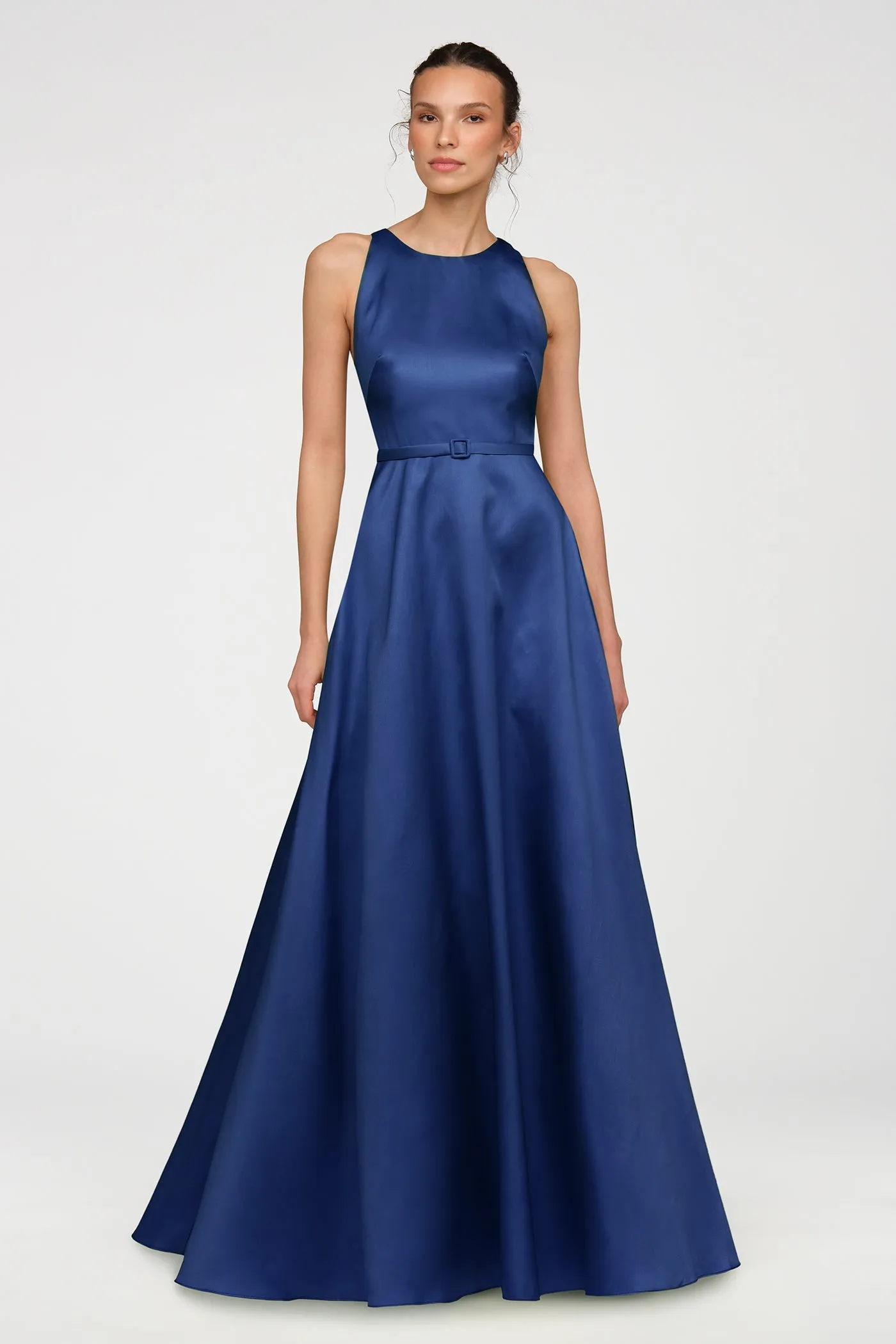 Minta Mikado Halter Gown sold by Theia