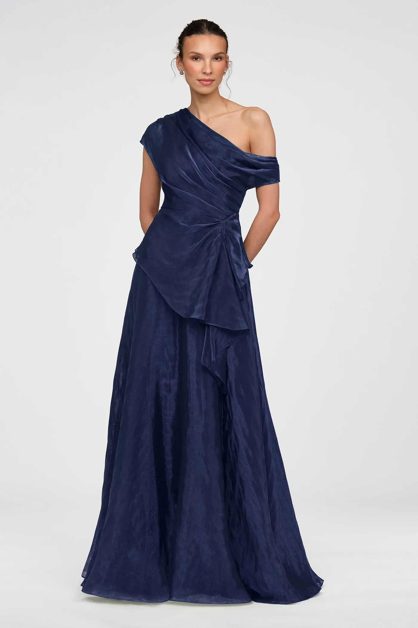 Avalina Organza Lame Gown sold by Theia