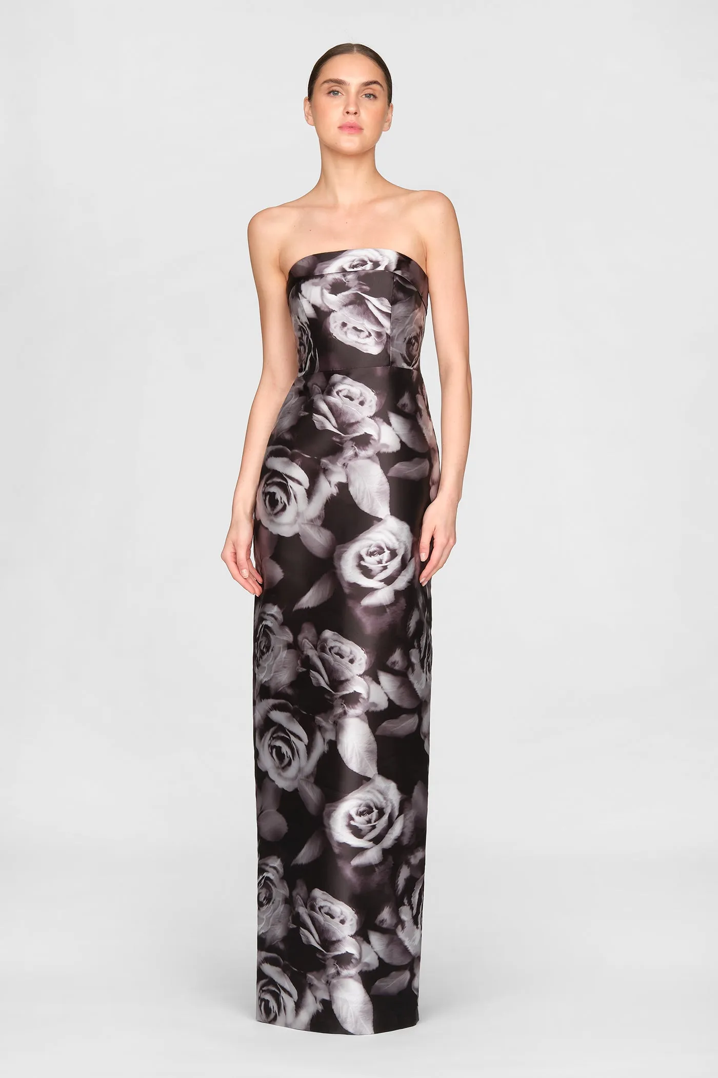 Cleo Strapless Column Gown sold by Theia