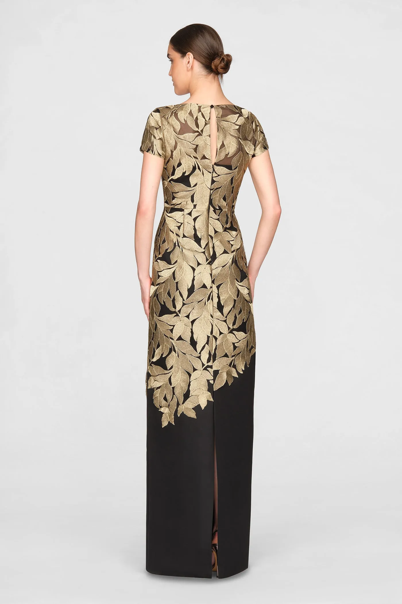 Melina Column Dress sold by Theia product image thumbnail 3