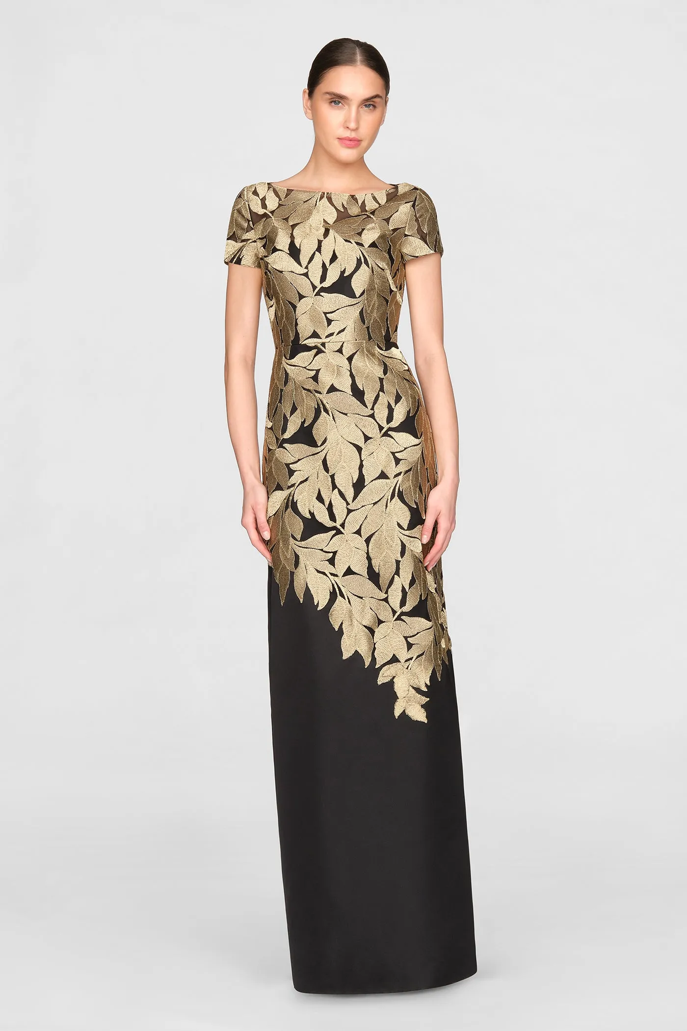 Melina Column Dress sold by Theia product image thumbnail 2