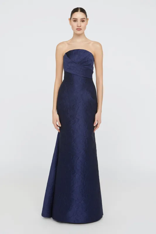 Harlow Strapless Gown made by Theia