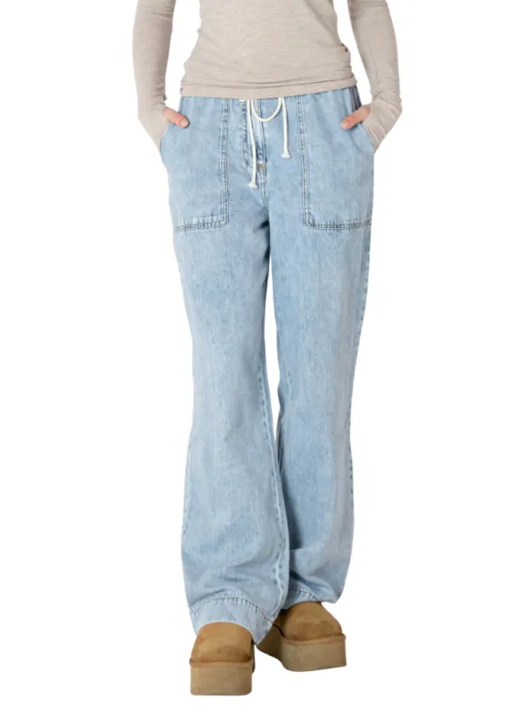 Denim Joggers by Dex sold by therapy