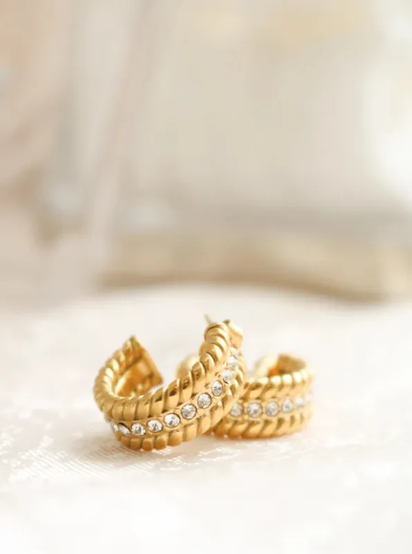 The Mae Earrings by Iconic Betty sold by therapy