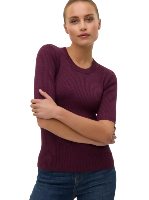 Cable Knit 2/4 Pullover by Vero Moda sold by therapy