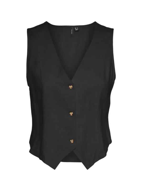Milo Waistcoat by Vero Moda sold by therapy